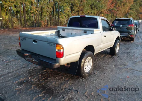 2004 Toyota Tacoma Prerunner из США, поврежденный, VIN 5TENM92N24Z436376